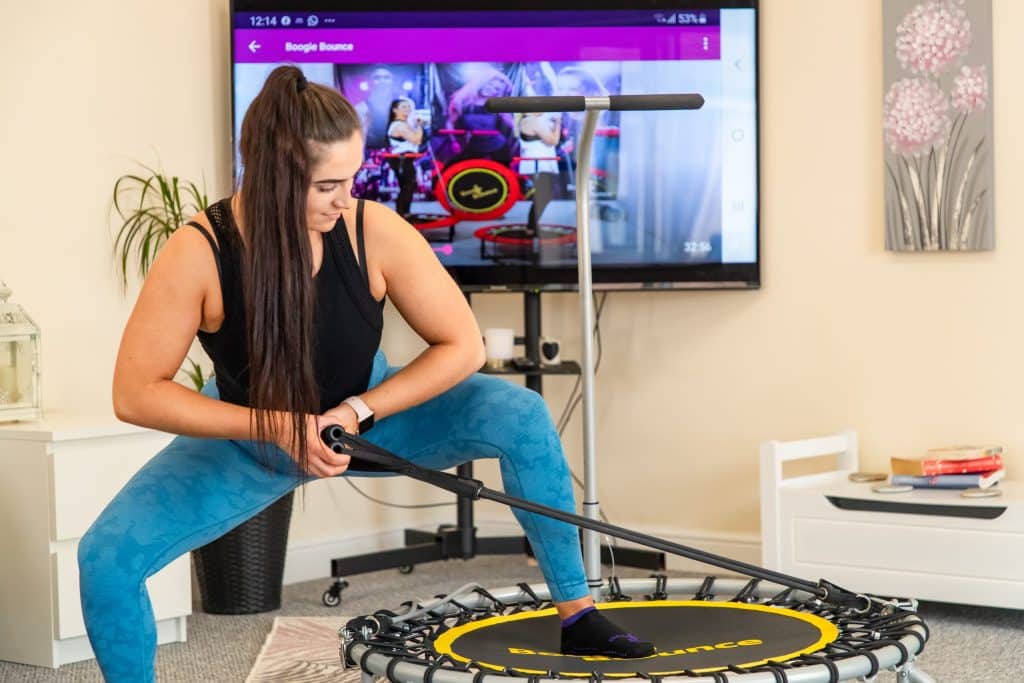 Weight loss on rebounder