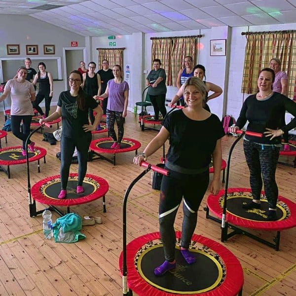 Boogie Bounce Trampoline Mini Trampoline Exercise Program