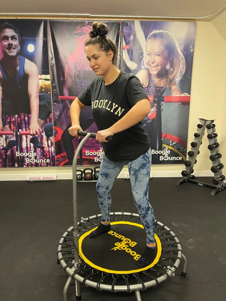 How rebounding can help your lower back pain.