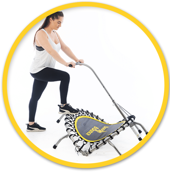 Boogie Bounce Rebounder | The Elite Mini Trampoline Bundle