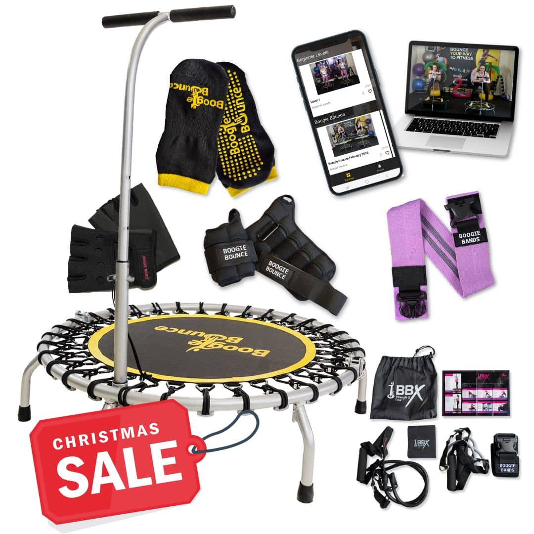 Elite Rebounder Trampoline – Everything Bundle